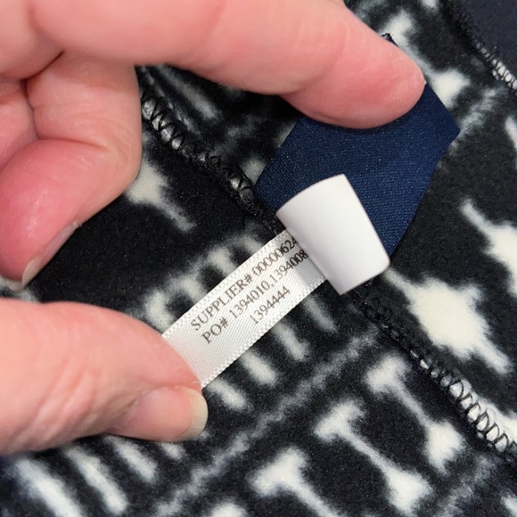 Chaps Fleece Zip Front Vest - Picture 11 of 11